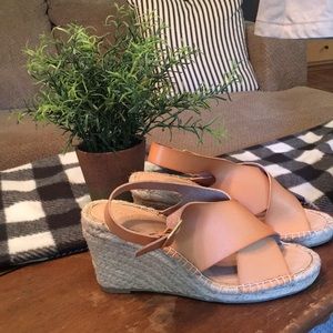 Old navy espadrille wedge shoes